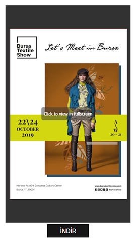 Bursa Textile Show Project Gallery Mobile